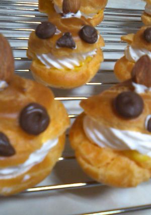 ハロウィンに♪かぼちゃのシュークリーム-レシピのメイン写真