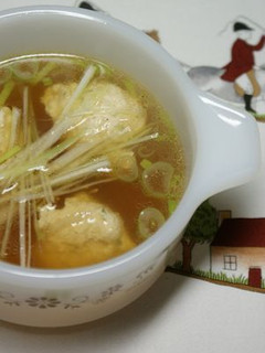 生姜たっぷり鶏団子スープ-レシピのメイン写真