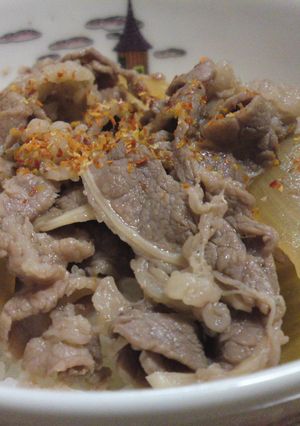 牛丼-レシピのメイン写真