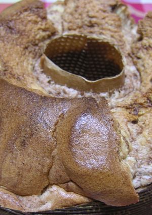 ☺マーブルシフォンcakeココア　-レシピのメイン写真