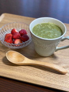 ほうれん草と大豆のポタージュ-レシピのメイン写真