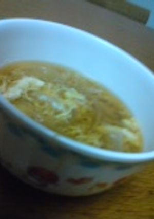ふわふわ卵と玉葱のスープ＊-レシピのメイン写真