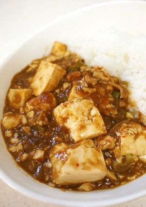 ピリ辛マーボーカレー丼♪-レシピのメイン写真
