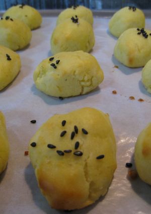 子供と作る☆秋味スイートポテト(^0^)-レシピのメイン写真