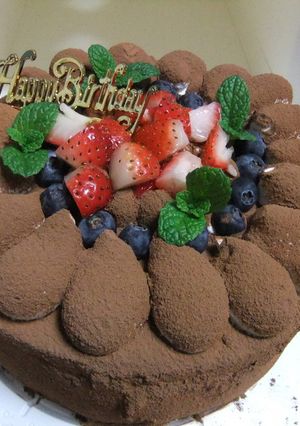 チョコレートケーキ ティラミス風味-レシピのメイン写真