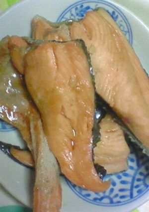 あら？鮭の甘辛煮-レシピのメイン写真