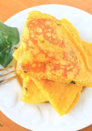 ❤ふんわり南瓜のホットケーキ❤-レシピのメイン写真