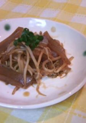 ★ヘルシー♡もやしとこんにゃくの炒め物★-レシピのメイン写真