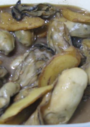 牡蠣のショウガ煮-レシピのメイン写真