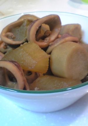 いかと大根と里芋の煮物-レシピのメイン写真