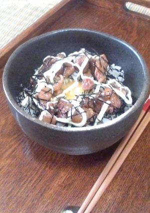 3分で作れる♪我が家の焼き鳥丼-レシピのメイン写真