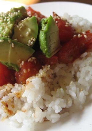 トマトとアボカドのご飯-レシピのメイン写真