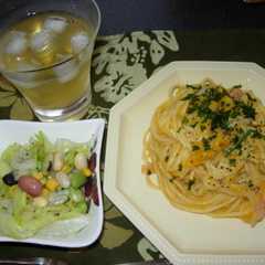 かぼちゃのパスタ-レシピのメイン写真