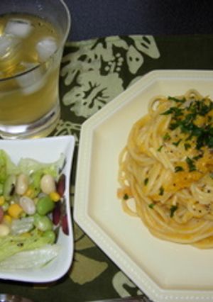 かぼちゃのパスタ-レシピのメイン写真
