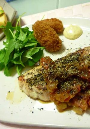 美肌を作る～サーモン焼き～-レシピのメイン写真
