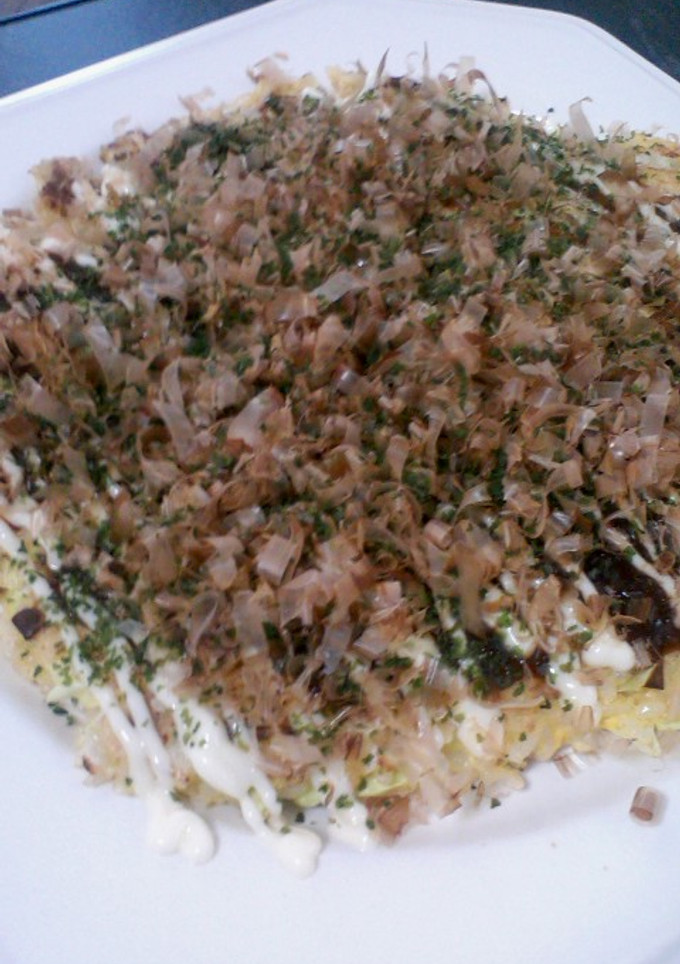 残ったごはんで☆お好み焼き風-レシピのメイン写真