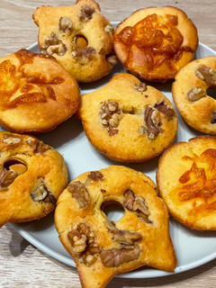 猫ちゃん型deチーズの焼きドーナツ-レシピのメイン写真