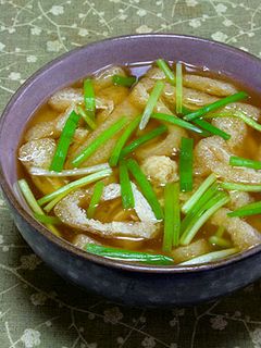 京都風たぬきうどん-レシピのメイン写真