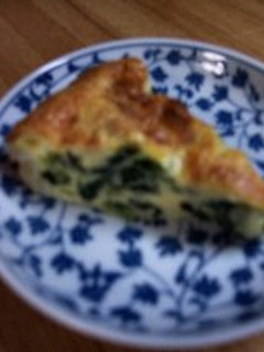 超簡単ほうれん草のキッシュ-レシピのメイン写真