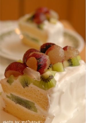 ホットケーキミックスでふわっふわスポンジ-レシピのメイン写真