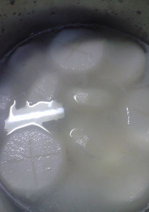 おでん大根の下ごしらえ-レシピのメイン写真
