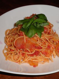 ガーリックたっぷりのトマトパスタ☆-レシピのメイン写真