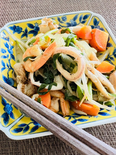 俺の野菜炒め、俺いた🤣😂🤣😂-レシピのメイン写真
