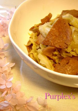 ＊帆立だしと胡麻油のキャベツ炒め＊-レシピのメイン写真