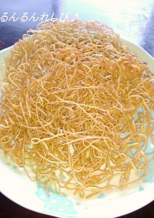 そうめんで…なんちゃって長崎皿うどん♪-レシピのメイン写真