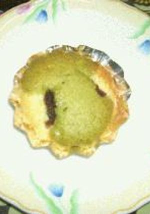 小豆と抹茶の良いコンビマフィン-レシピのメイン写真