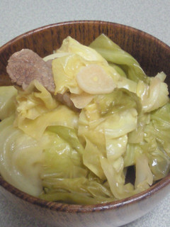 簡単キャベツ煮(もつ鍋味)-レシピのメイン写真
