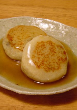 挽肉あん入り♡れんこんもち-レシピのメイン写真