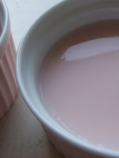 いちごミルクプリン-レシピのメイン写真