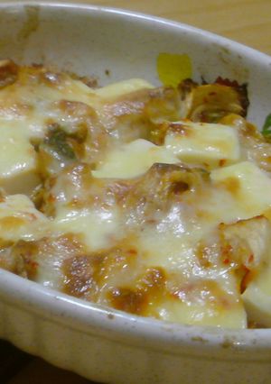 ばり美味☆豆腐のキムチグラタン-レシピのメイン写真