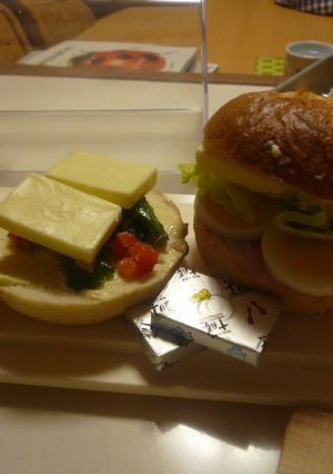 濃い味チーズでベーグル-レシピのメイン写真