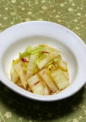 白菜と大根の中華風甘酢和え-レシピのメイン写真