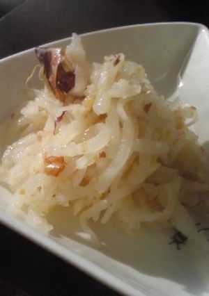 大根とかつおみその酢のもの-レシピのメイン写真