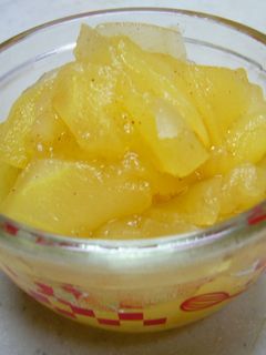 レンジで簡単♪りんご煮-レシピのメイン写真
