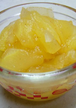 レンジで簡単♪りんご煮-レシピのメイン写真