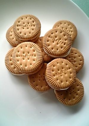 マシュマロ*サンド*ビスケット-レシピのメイン写真
