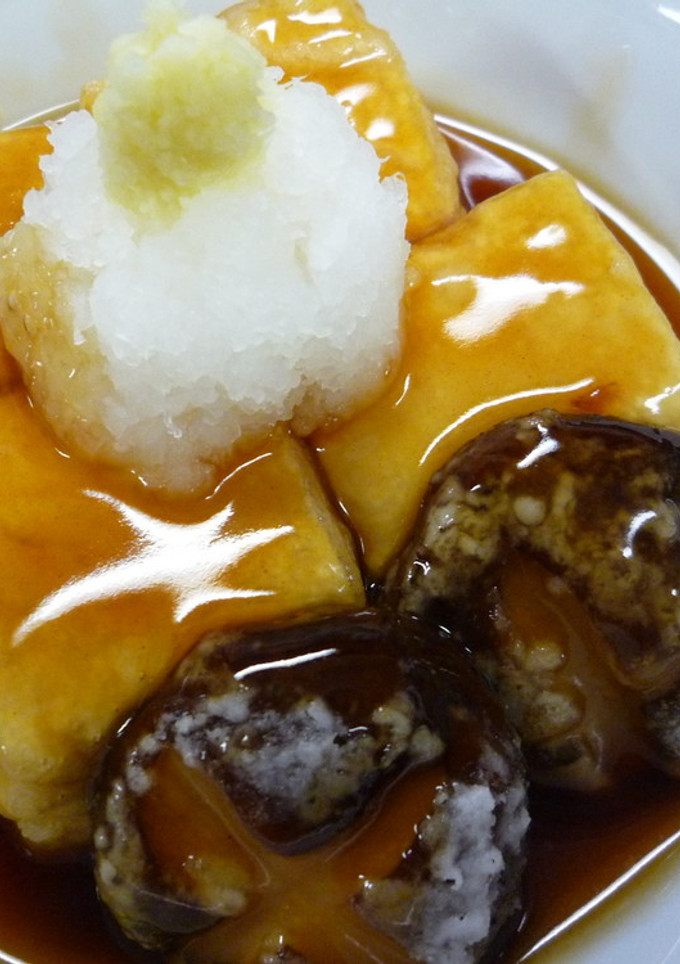 もっちりあつあつ☆美味しい揚げだし豆腐♡-レシピのメイン写真