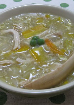 栄養たっぷり！白菜の本格派中華スープ♪-レシピのメイン写真