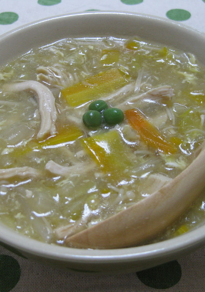 栄養たっぷり！白菜の本格派中華スープ♪-レシピのメイン写真