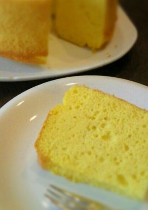 感動!しゅわ〜★かぼちゃのシフォンケーキ-レシピのメイン写真