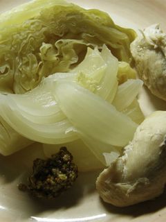 キャベツと鶏肉の蒸し煮-レシピのメイン写真