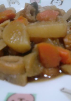 大根たっぷり☆簡単根菜の煮物-レシピのメイン写真