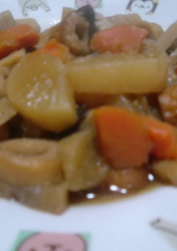大根たっぷり☆簡単根菜の煮物-レシピのメイン写真