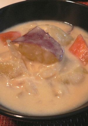 ヘルシー☆豆乳・シチュー風！-レシピのメイン写真