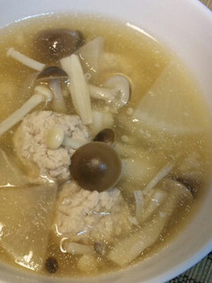簡単!納豆のたれで和風スープ-レシピのメイン写真