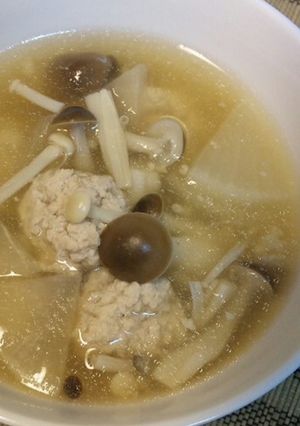 簡単！納豆のたれで和風スープ-レシピのメイン写真